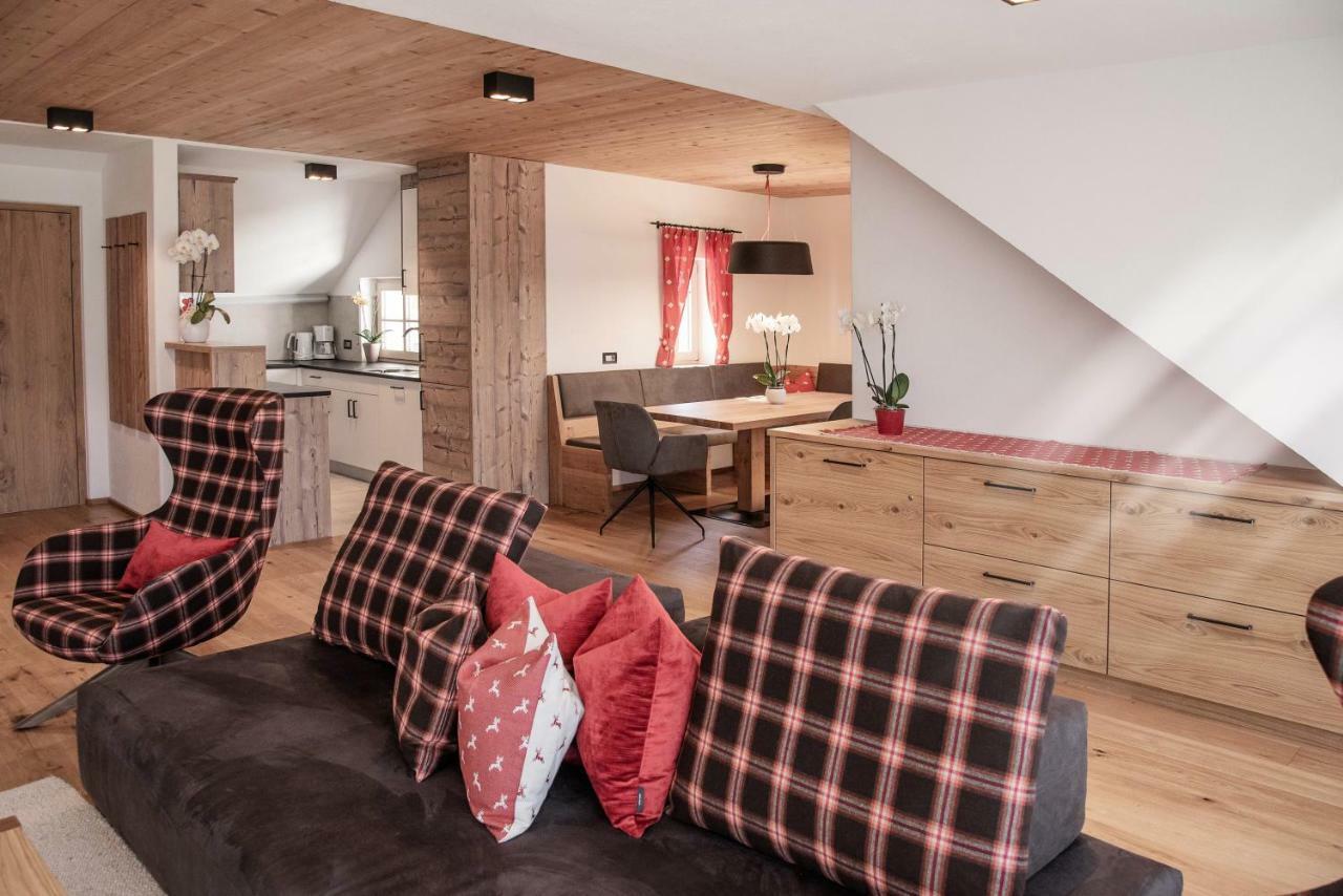 Penthouse Chalet Pichlerhof Brunico Bagian luar foto