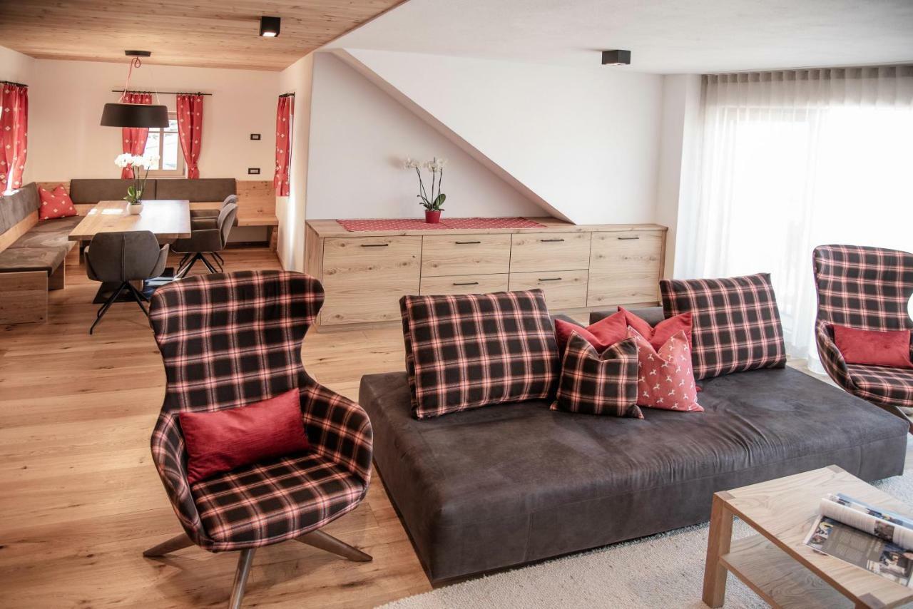Penthouse Chalet Pichlerhof Brunico Bagian luar foto