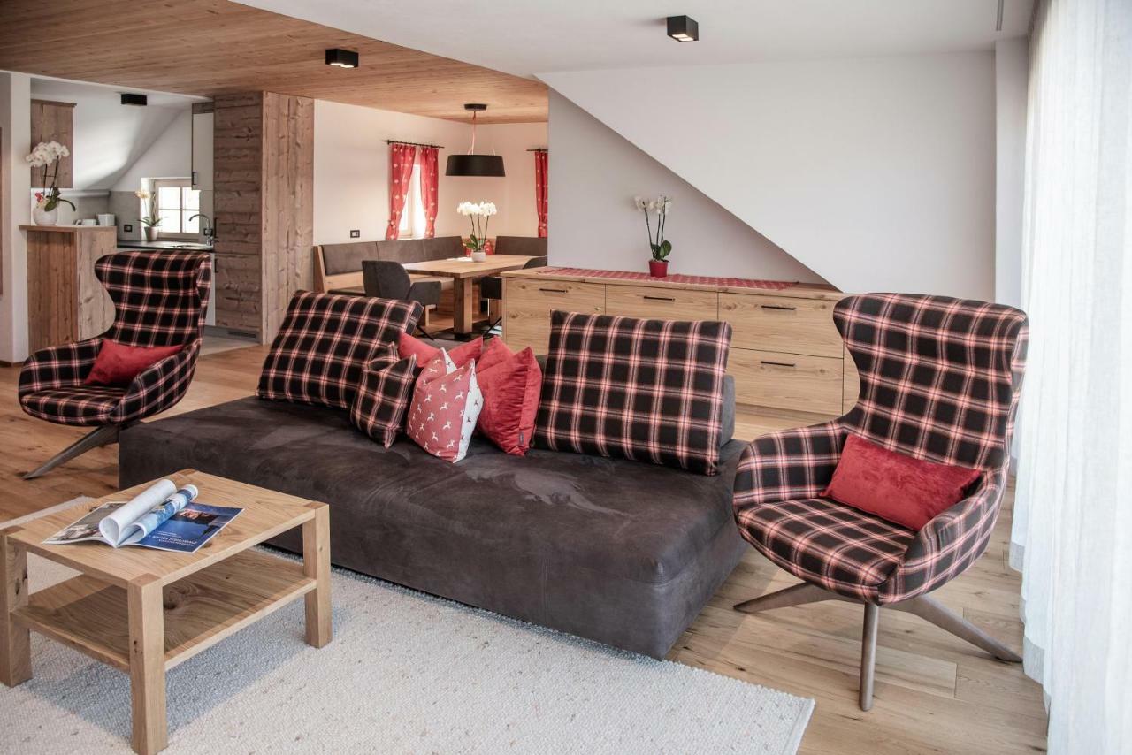 Penthouse Chalet Pichlerhof Brunico Bagian luar foto